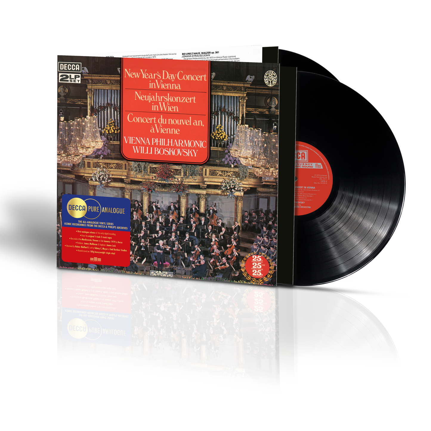 New Year’s Day Concert in Vienna 1979 (Decca Pure Analog) 2LP { vinyl }