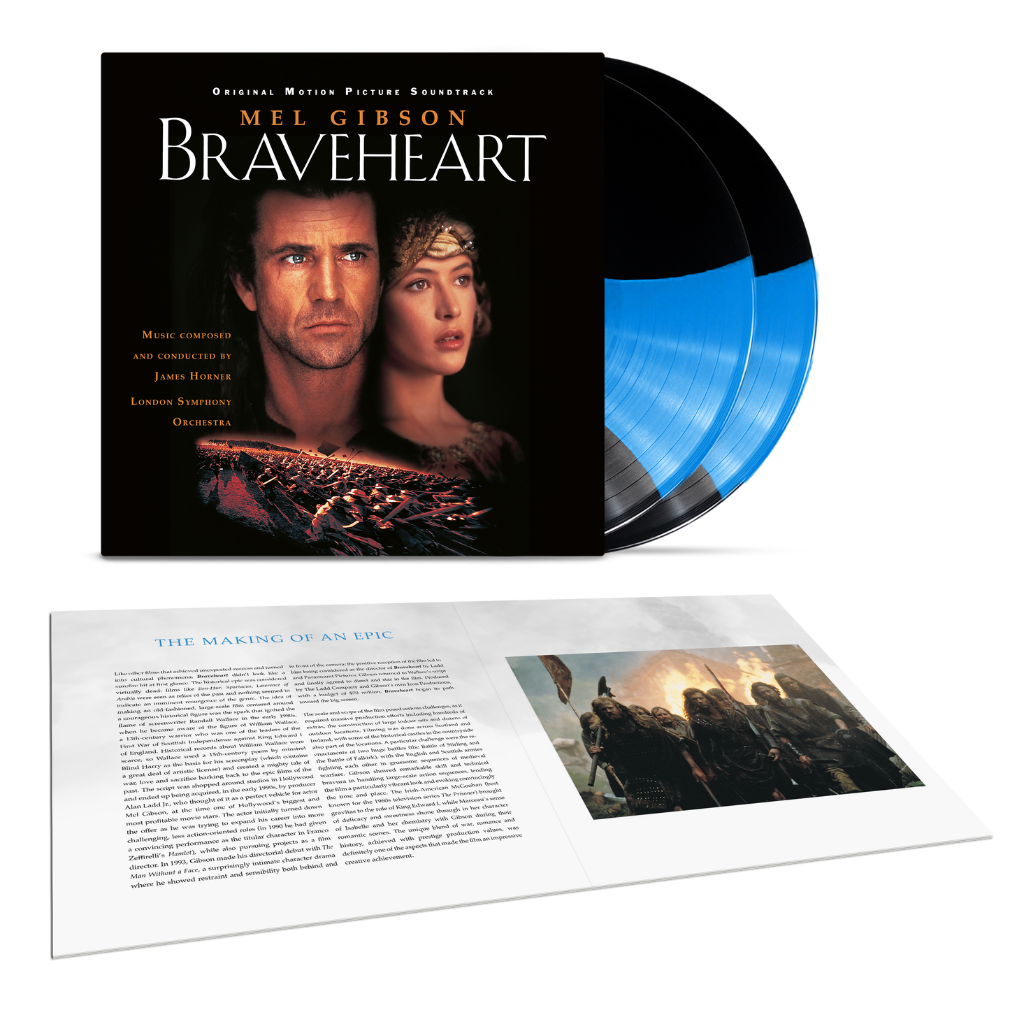 Braveheart OST (Blue Streak) 2LP { vinyl }