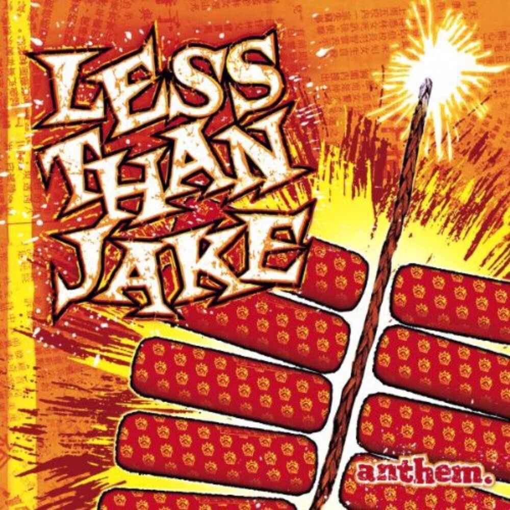 Less Than Jake - Anthem (Clear Orange LP) { vinyl }