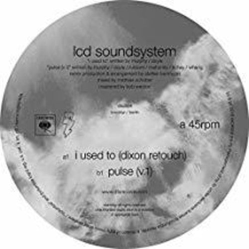 LCD Soundsystem - I Used To (Dixon Rework / Pulse v.1) (Vinyl) { vinyl }