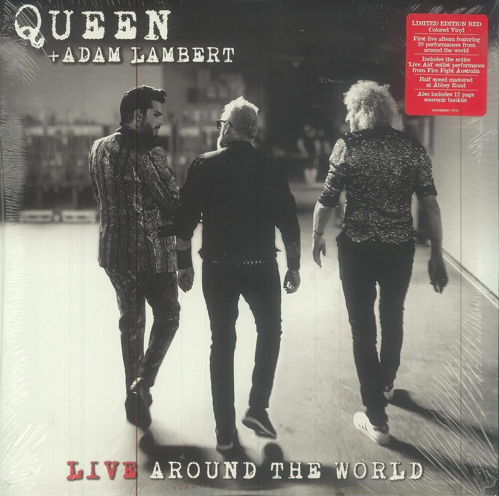 Adam Lambert - Live Around The World (Indie Exclusive Limited Edition Red 2LP) { vinyl }