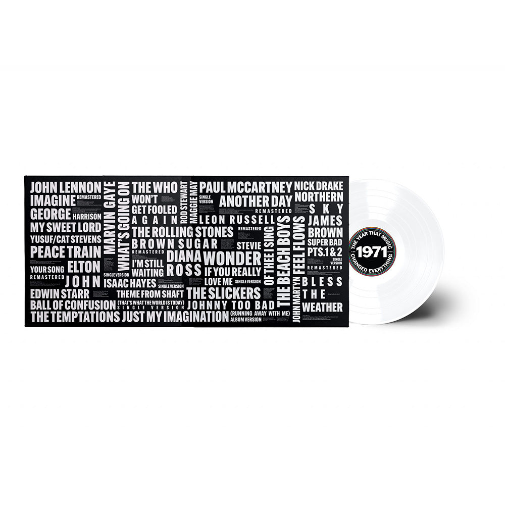 1971: The Year That Music Changed Everything (White Limited Edition) { vinyl }