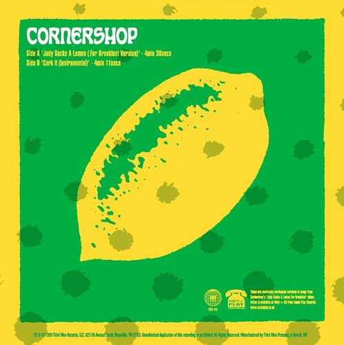 Cornershop - Judy Sucks A Lemon b/w Cork It { vinyl }