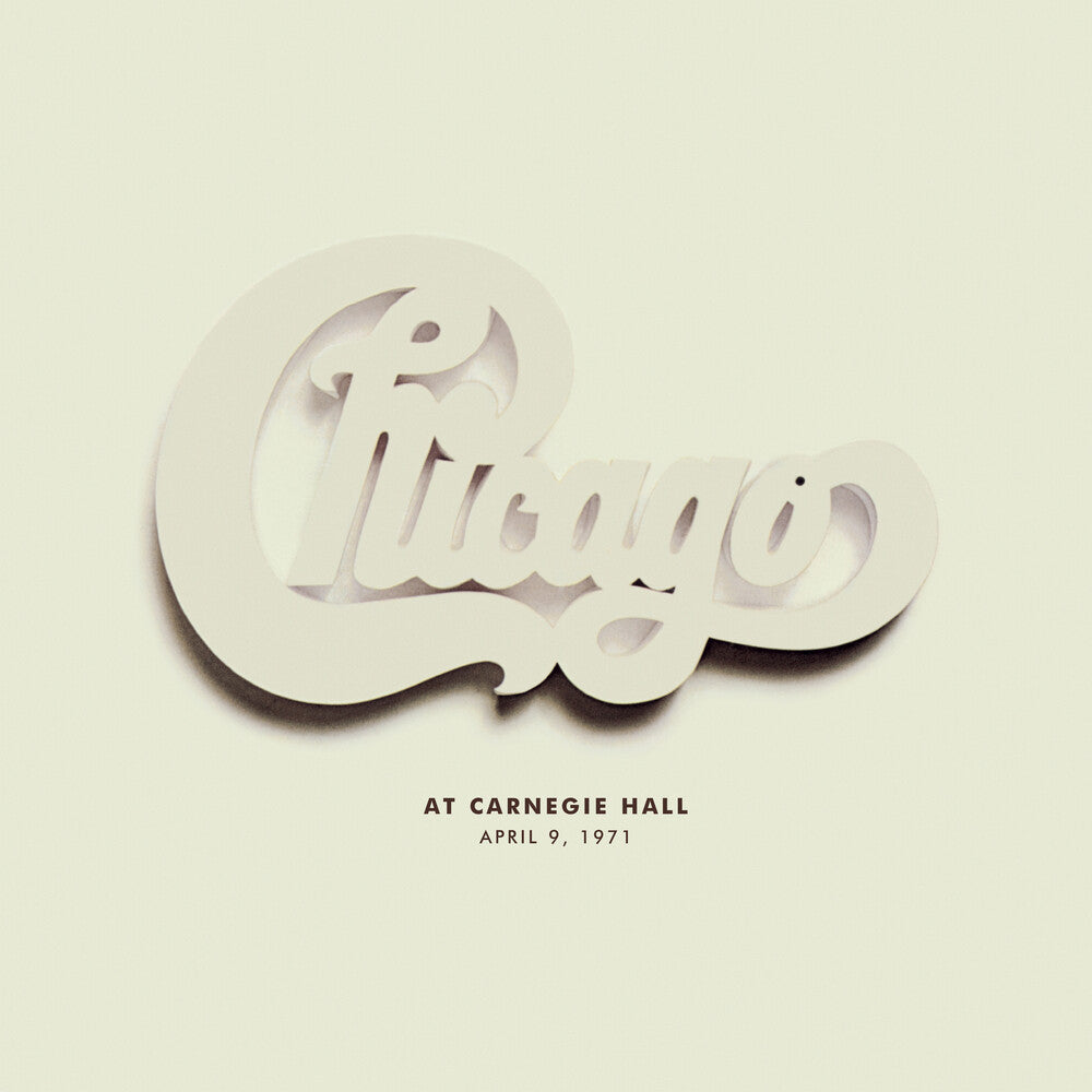Chicago - Chicago At Carnegie Hall, April 9, 1971 (Live) (RSD 2022) { vinyl }