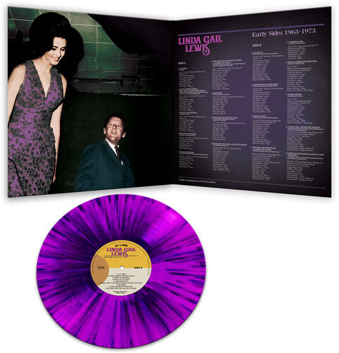 Linda Gail Lewis - Early Sides 1963-1973 - Purple Splatter (Vinyl) { vinyl }