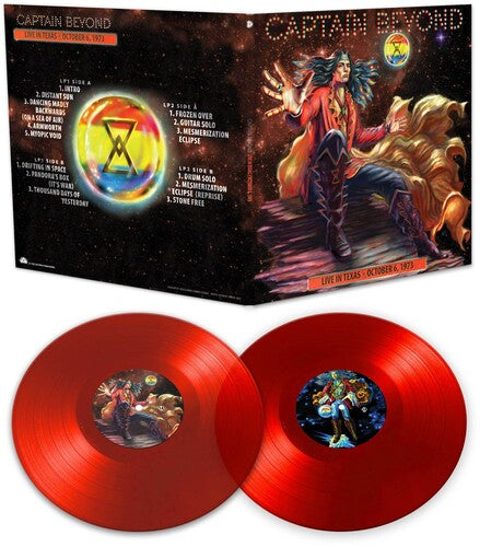 Captain Beyond - Live In Texas - October 6, 1973 - Red { vinyl }