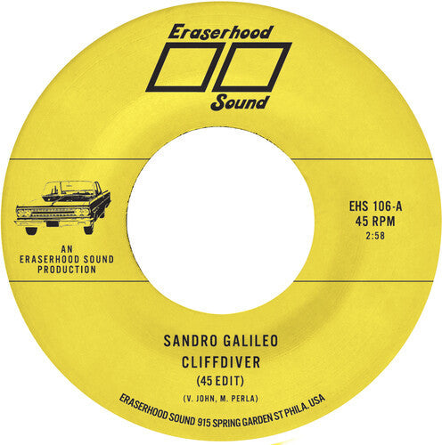 Sandro Galileo - Cliffdiver / Smoke & Mirrors { vinyl }