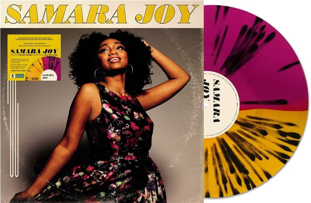 Joy, Samara - Samara Joy - Deluxe Edition on Violent, Orange & Black Splatter Colored Vinyl (LP) { vinyl }