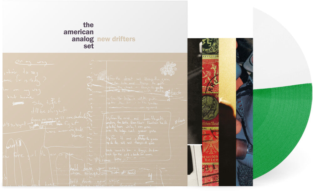American Analog Set - New Drifters - White/green (LP) { vinyl }