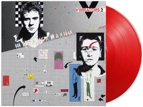 The Vibrators - V2 - Limited 180-Gram Translucent Red Colored Vinyl (Vinyl) { vinyl }