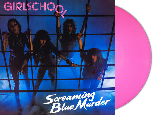 Girlschool - Screaming Blue Murder - Hot Pink (Vinyl) { vinyl }