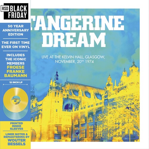 Tangerine Dream - Live at the Kelvin Hall, Glasgow 1974: 50 Anniversary Edition (RSD) Red (Vinyl) { vinyl }