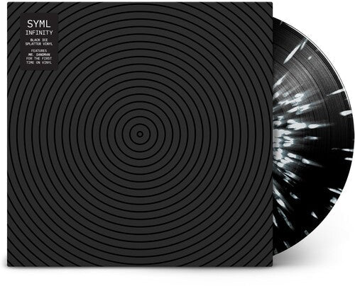 SYML - Infinity - Black Ice with White Splatter (Vinyl) { vinyl }