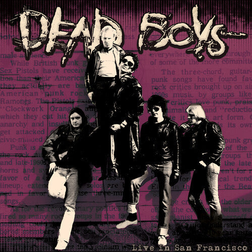 Dead Boys - Live in San Francisco - Purple Marble (Vinyl) { vinyl }