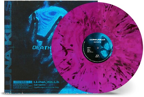 Luna Kills - Deathmatch - Trans Magenta & Black Marbled (Vinyl) { vinyl }