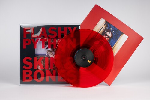 Flashy Python - Skin & Bones - Red (Vinyl) { vinyl }