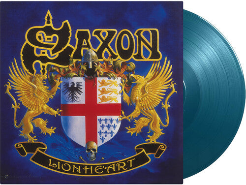 Saxon - Lionheart - Limited 180-Gram Aquamarine Colored Vinyl (Vinyl) { vinyl }