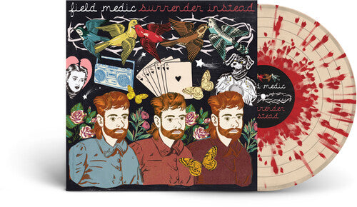 Field Medic - Surrender Instead - Bone/Red Splatter (Vinyl) { vinyl }