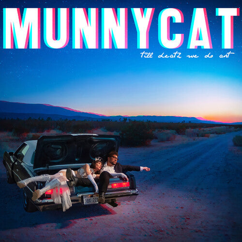 Munnycat - Till Death We Do Art - Red/Blue Split (Vinyl) { vinyl }