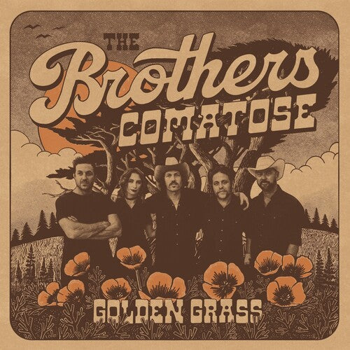 Brothers Comatose - Golden Grass - Splattered Orange & Blue (Vinyl) { vinyl }