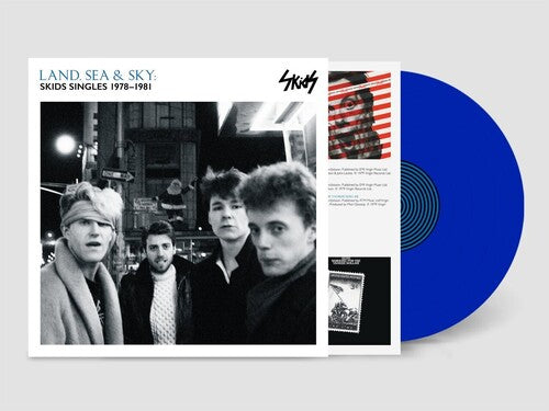 Skids - Land Sea & Sky: Skids Singles 1978-1981 - 140-Gram Saltire Blue Colored Vinyl (Vinyl) { vinyl }