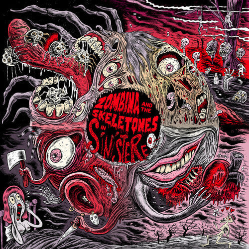 Zombina & the Skeletones - In Sinistereo - Red (Vinyl) { vinyl }