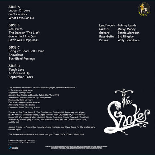 The Snakes - Once Bitten... - Limited Splatter Green Vinyl (Vinyl) { vinyl }