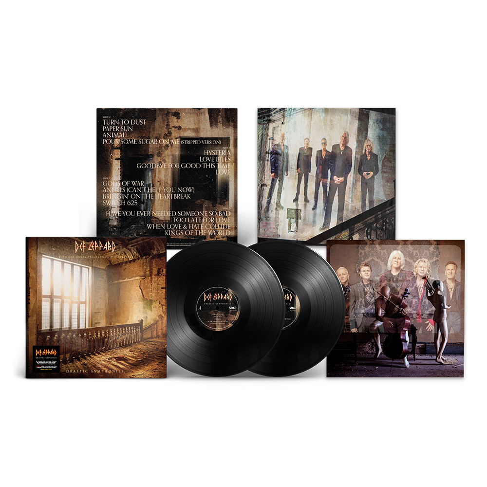 Def Leppard with The Royal Philharmonic Orchestra – Drastic Symphonies { vinyl }