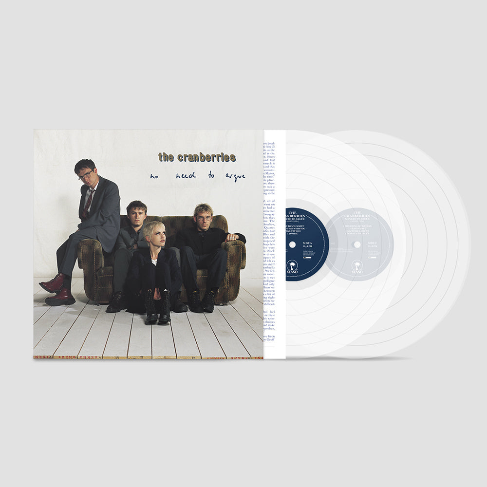 No Need to Argue (Clear Limited Edition) { vinyl }