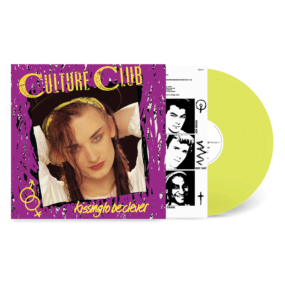 Kissing To Be Clever Yellow Vinyl Limited Edition { vinyl }