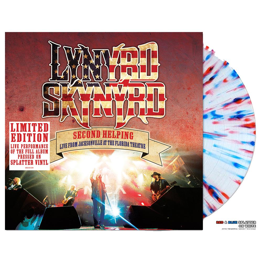 Second Helping - Live from Jackson At the Florida Theatre (Red w/ Blue Splatter Limited Edition) { vinyl }