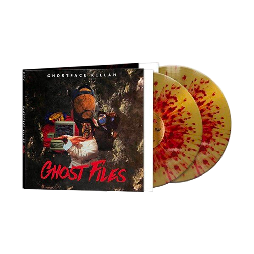 Ghost Files - Bronze Tape/Propane Tape (Gold and Red Splatter Limited Edition) { vinyl }