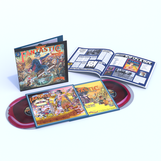 Captain Fantastic and the Brown Dirt Cowboy (50th Anniversary Edition) Tri-Color 2LP { vinyl }