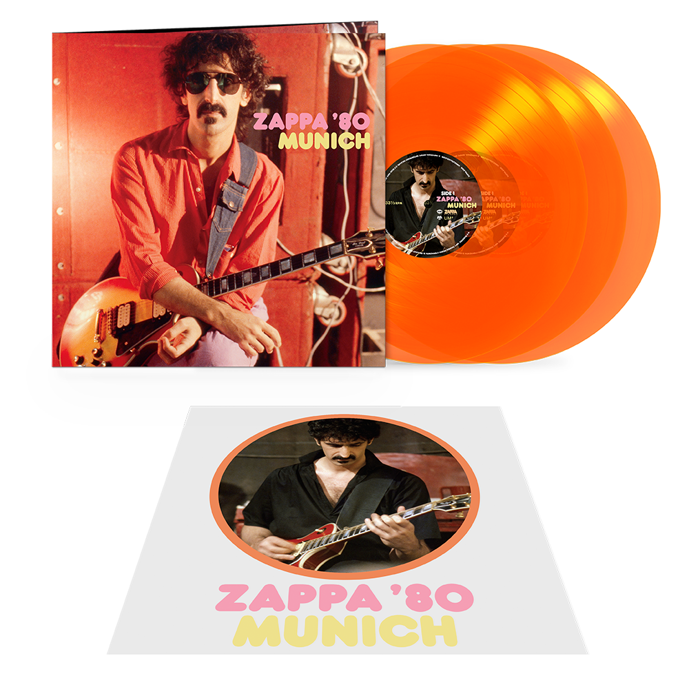 Zappa ’80: Munich (Transparent Orange Vinyl Limited Edition) { vinyl }