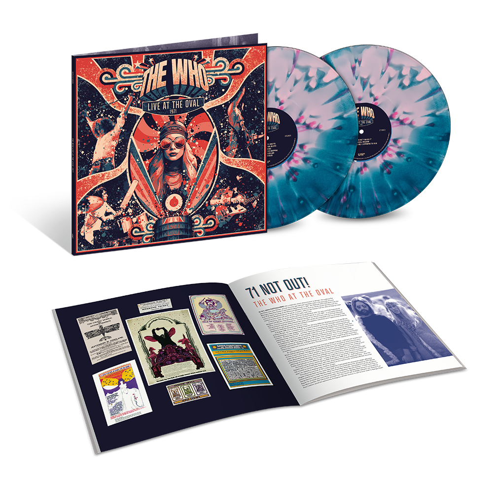 Live at the Oval 1971 Limited Edition Splatter Colored 2LP { vinyl }