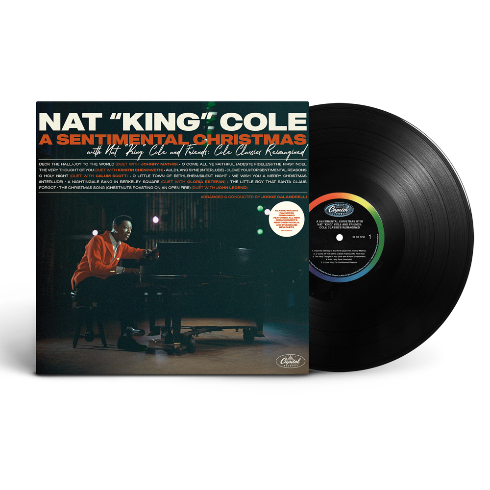 Sentimental Christmas With Nat King Cole & Friends { vinyl }