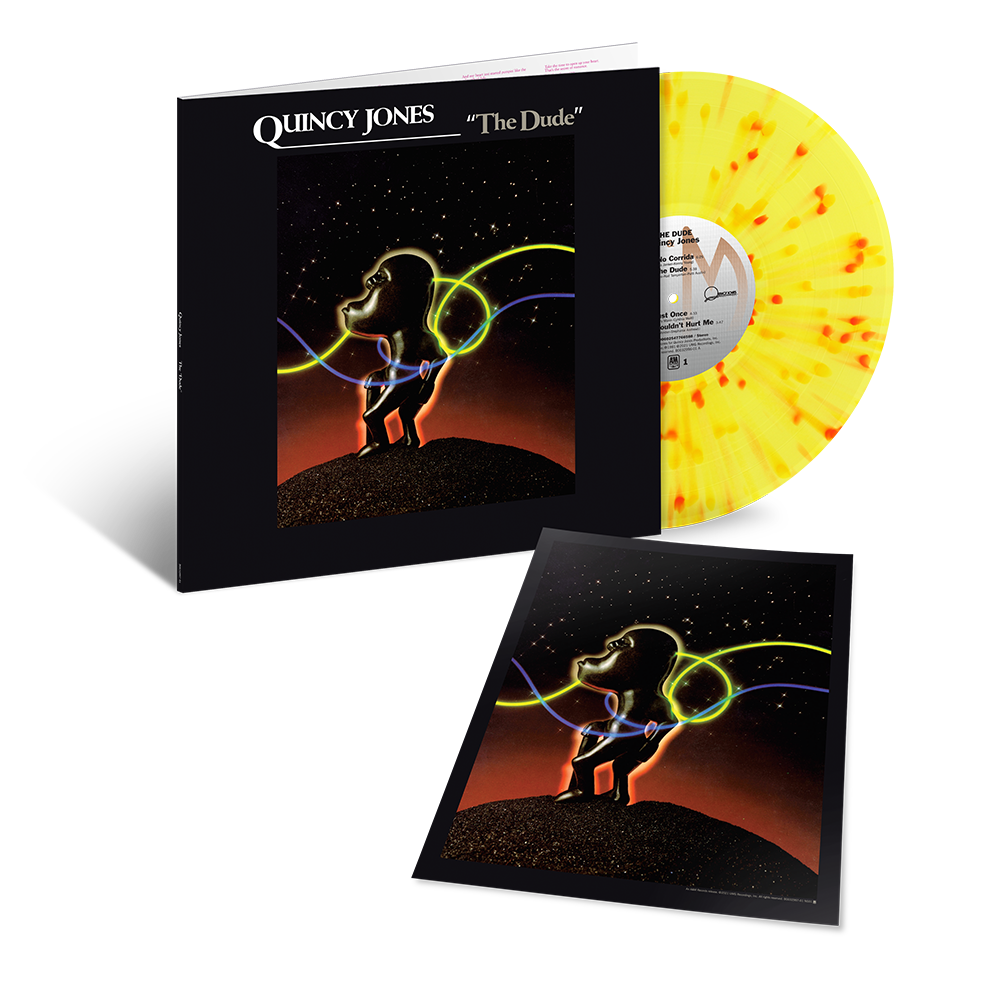 The Dude (Yellow w/ Orange and Red Splatter Limited Edition) { vinyl }