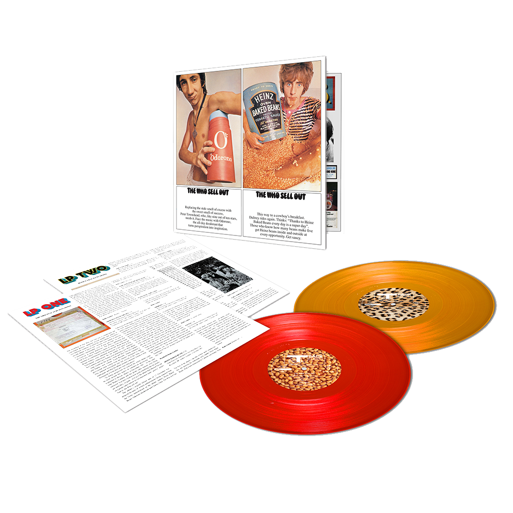 The Who Sell Out Mono (Red & Orange Limited Edition) { vinyl }