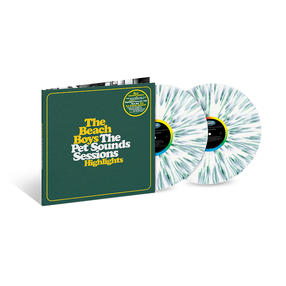 The Pet Sounds Sessions Highlights White / Green Splatter 2LP { vinyl }