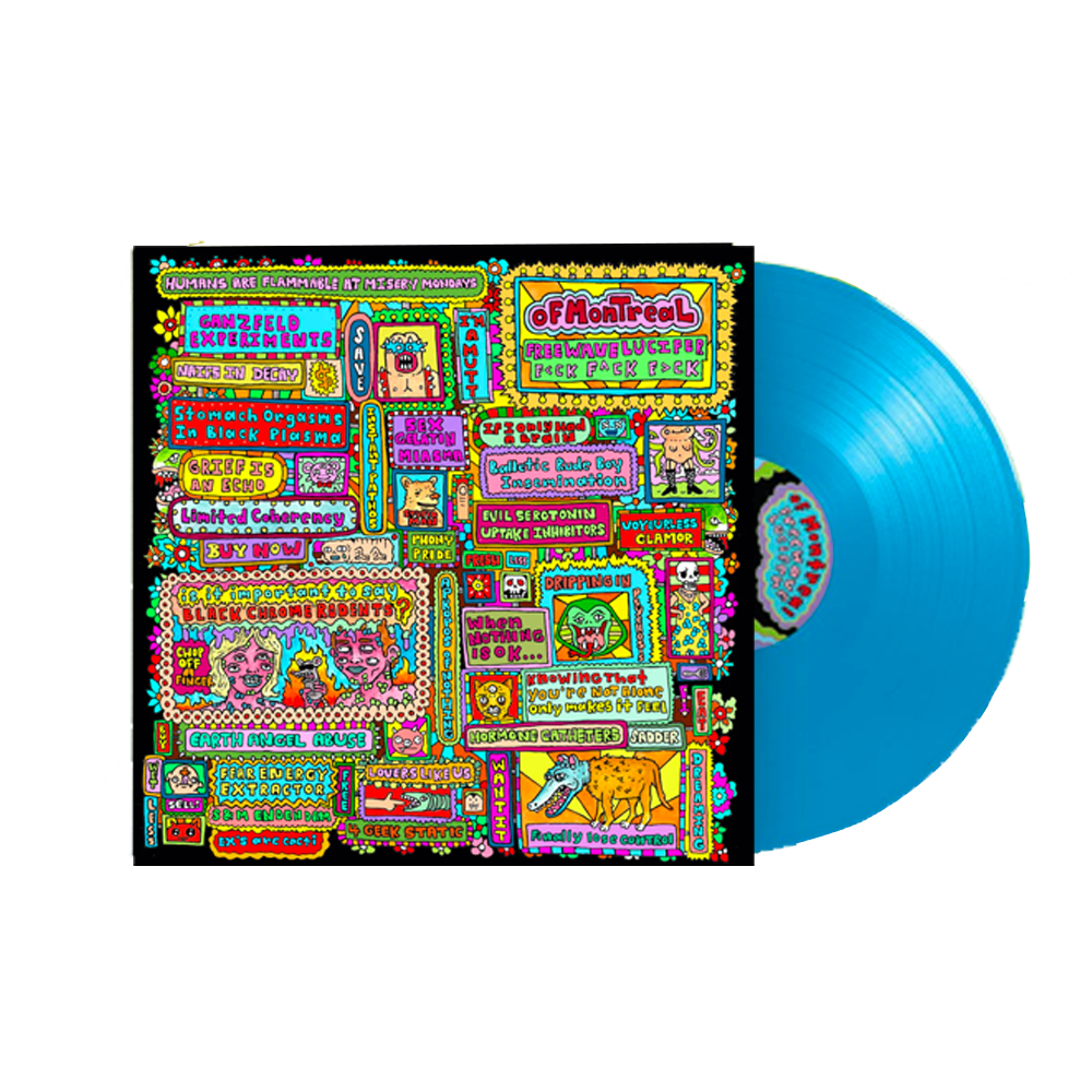 Freewave Lucifer f<ck f^ck f>ck (Cyan Limited Edition) { vinyl }