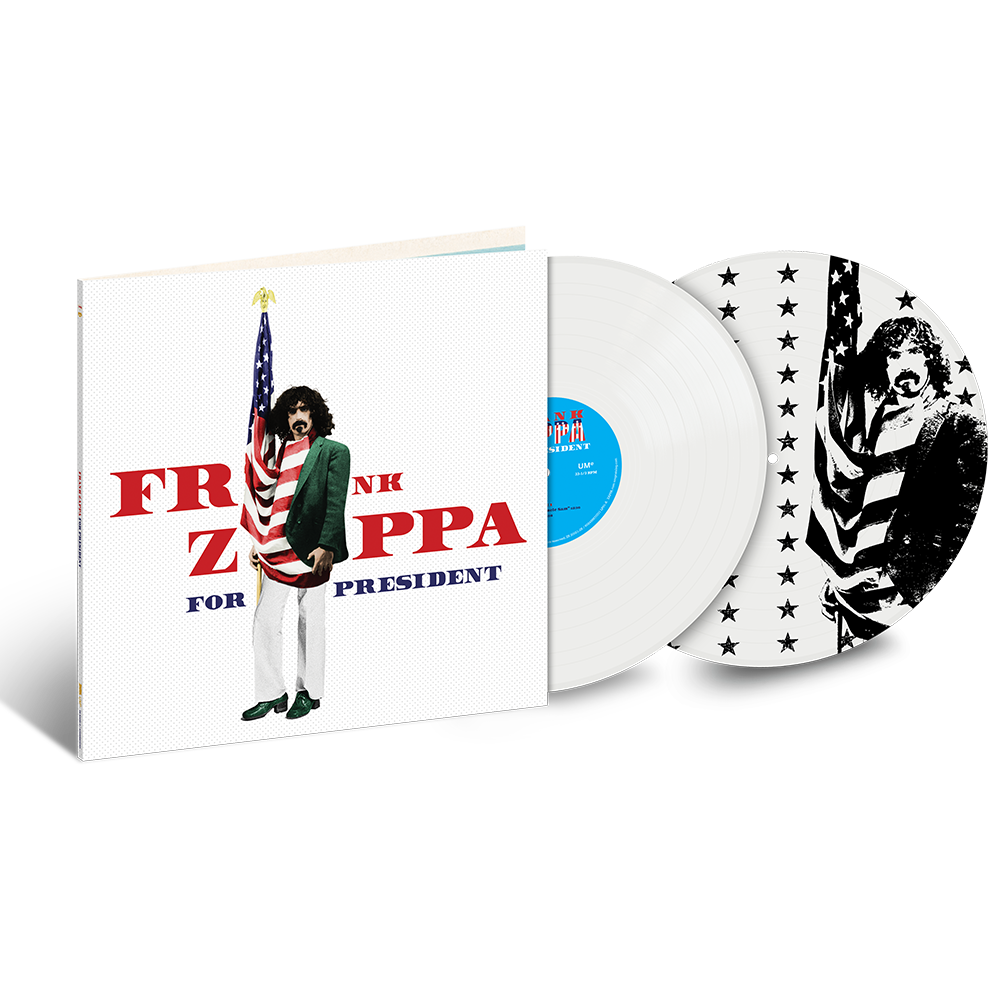 Frank Zappa For President Limited Edition (Red, White, Or Blue Limited Edition) { vinyl }