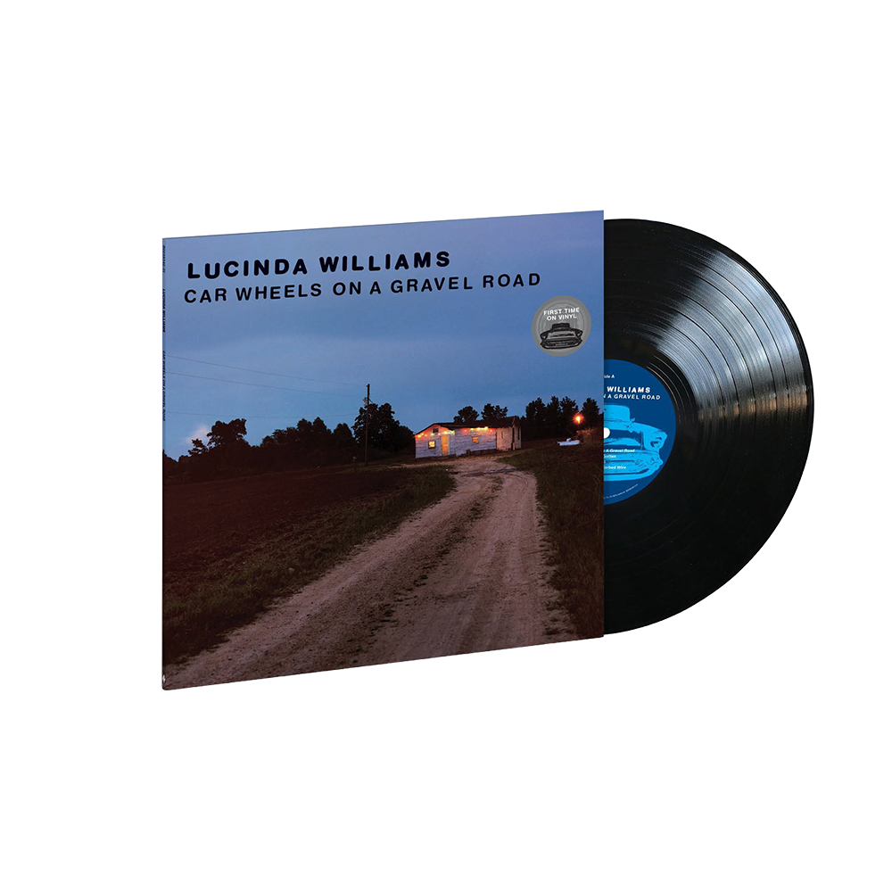 Car Wheels On A Gravel Road { vinyl }