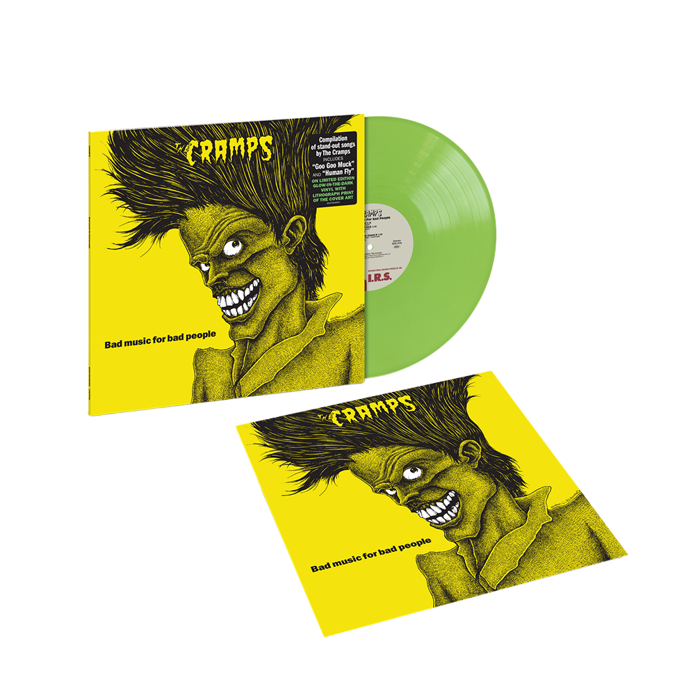Bad Music For Bad People (Glow In The Dark) 1LP { vinyl }