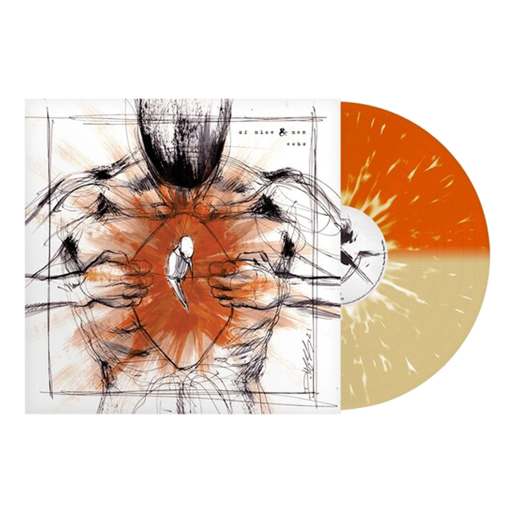 Echo (Orange and Beer Splatter Limited Edition) { vinyl }