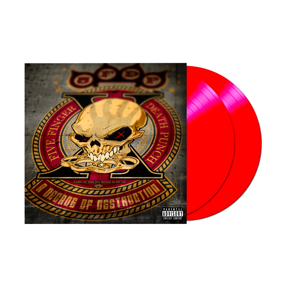 A Decade of Destruction (Crimson Red Limited Edition) { vinyl }