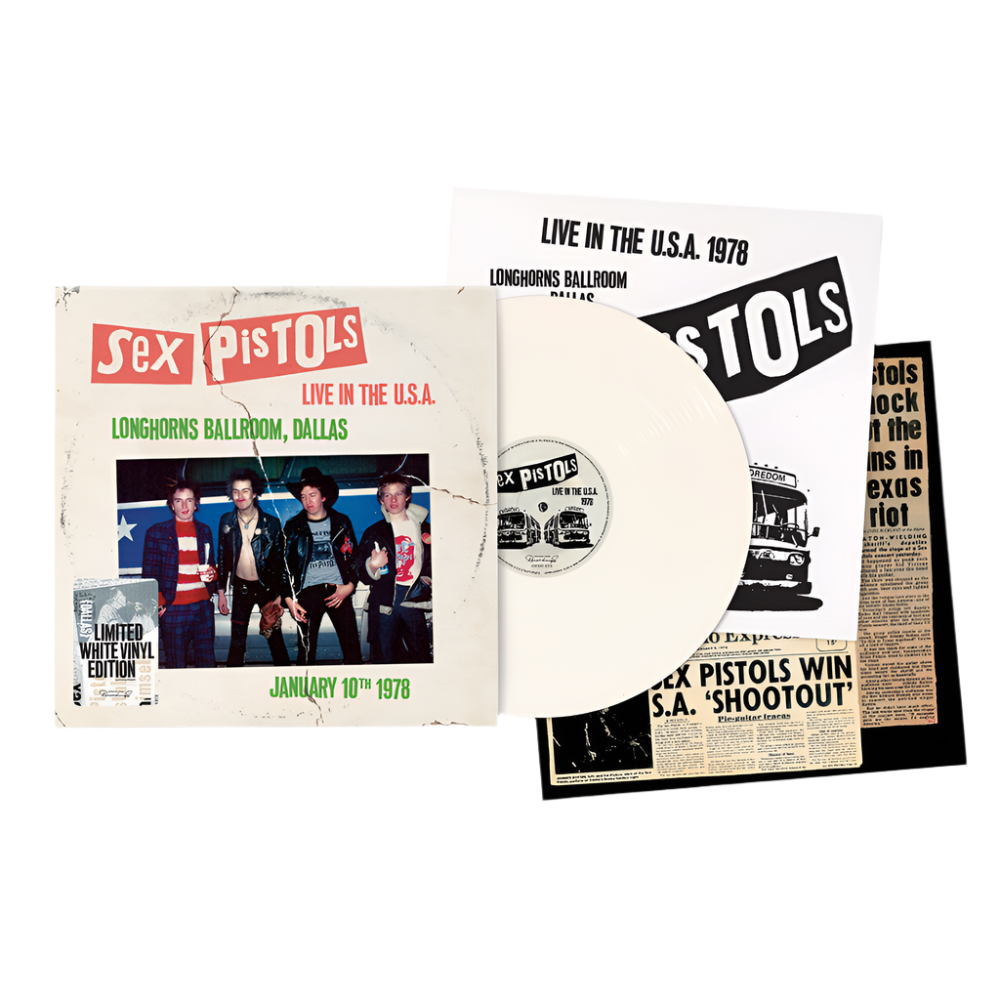 Live In The U.S.A 1978 – Dallas 10th January – 1978 Dallas, Longhorns Ballroom, USA (Limited Edition White LP) { vinyl }