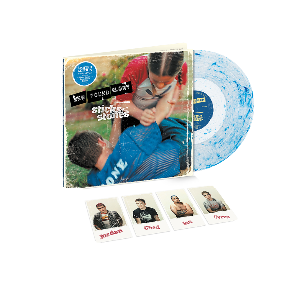 Sticks And Stones (Blue Splatter Limited Edition) { vinyl }