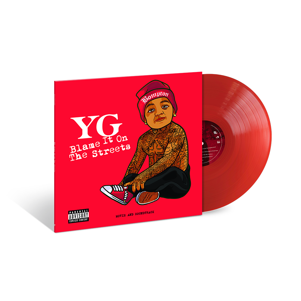 Blame It On The Streets (Translucent Red) { vinyl }