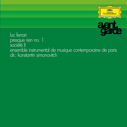 Luc Ferrari: Presque Rien Nr.1; Societé II (Avantegarde Vinyl Series) LP { vinyl }