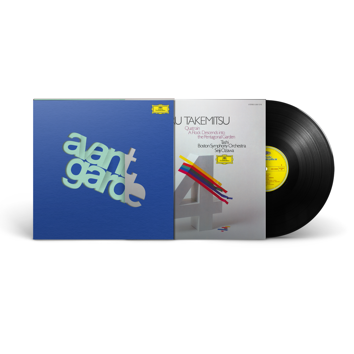 Toru Takemitsu: Quatrain; A Flock Descends Into The Pentagonal Garden (Avantgarde Series) LP { vinyl }